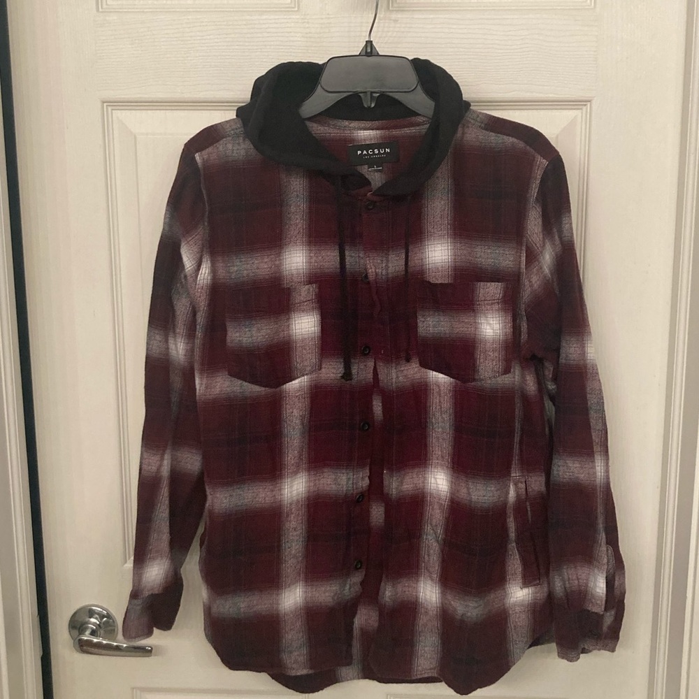 Men’s Pacsun Hoodie Flannel